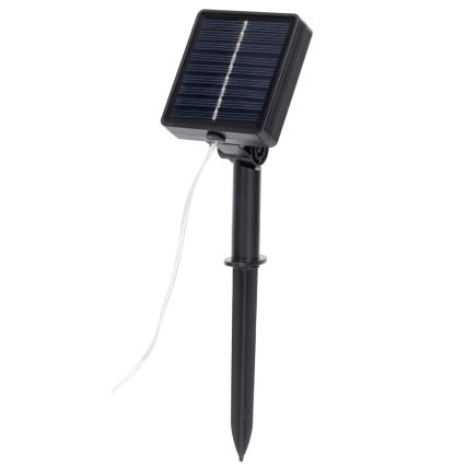 Instalație LED solară Aigostar 70xLED/4x1m IP65 300 mAh alb cald iederă