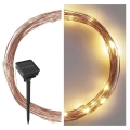 Instalație LED solară LED/2,4W/1,2V 1xAA 15 m IP44 3000K 600 mAh