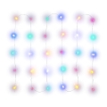 Instalație luminoasă LED de Crăciun 30xLED/2xAA 3,3 m multicolor