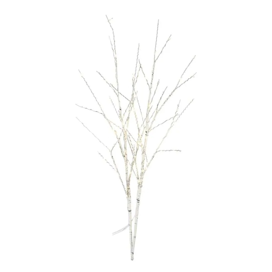 Instalație luminoasă LED de exterior pentru Crăciun 100xLED/3xAA alb cald IP44