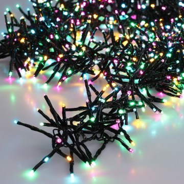 Instalație luminoasă LED de exterior pentru Crăciun 576xLED/230V/8 funcții 7,2 m IP44 multicolor
