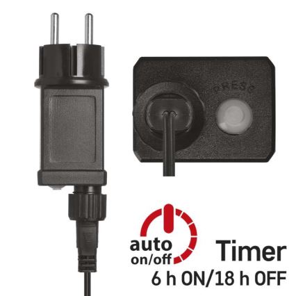 Instalație luminoasă LED pentru exterior, 40 LED, 9 m, IP44, alb cald
