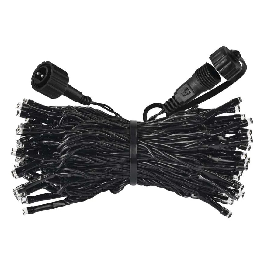 Instalație luminoasă LED pentru exterior, 50 LED / 5 m, IP44, alb rece