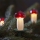 Instalație luminoasă TOADSTOOL, 12 x E10, 10,7 m, roșu, fabricat în Cehia