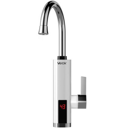 Instant de apă caldă cu afișaj LED 3000W/230V IPX4 alb