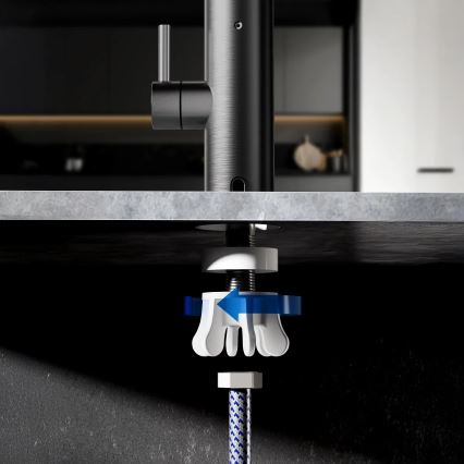 Instant de apă caldă cu afișaj LED 3000W/230V IPX4 antracit