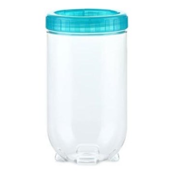 INTERLOCK Cutie pentru alimente, 0,5 l, turcoaz/transparentă