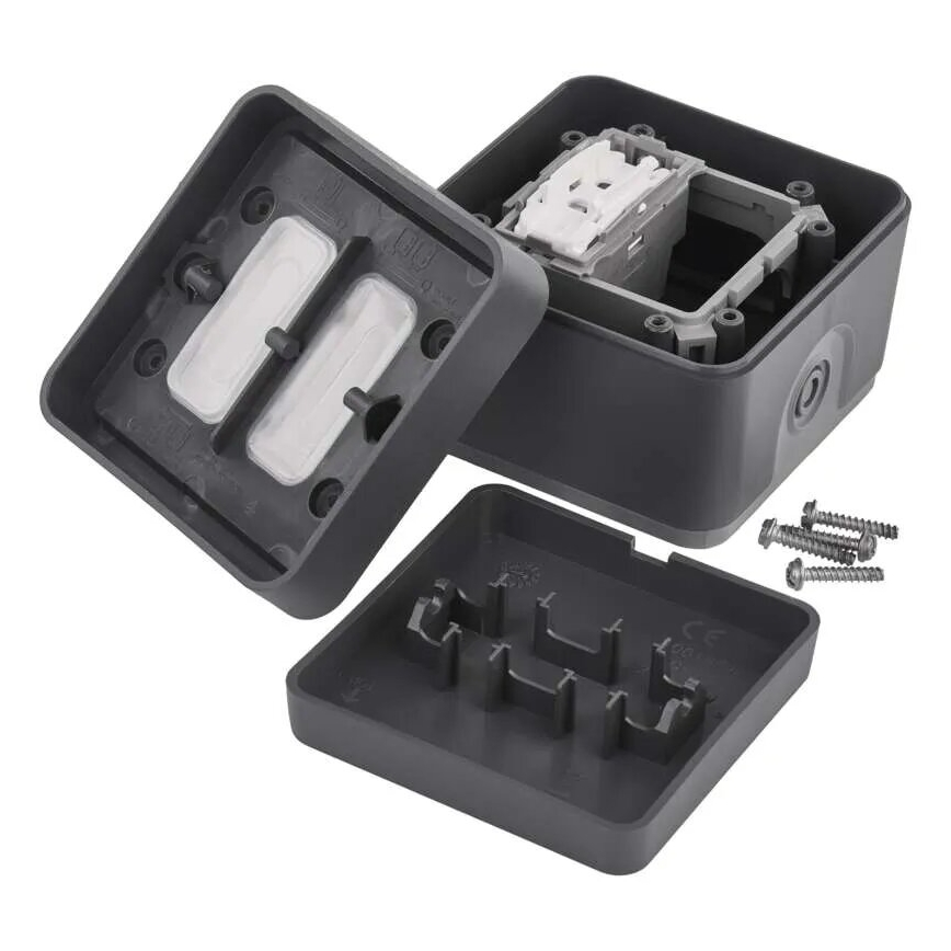 Întrerupător casnic pentru curent alternativ 250V/10A IP55