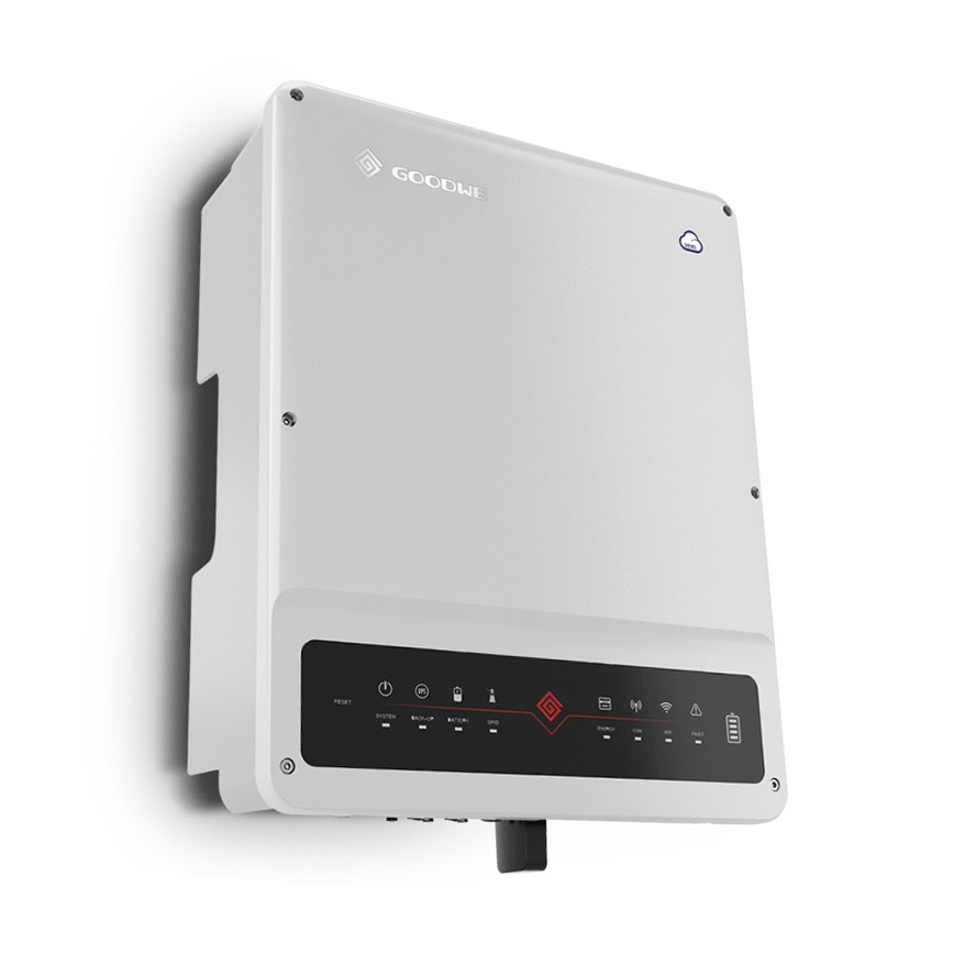 Sistem solar GOODWE - 10kW Invertor hibrid GOODWE trifazat + baterie PYLONTECH H2 de 10,65 kWh