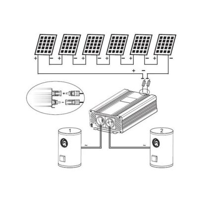 Invertor solar pentru încălzirea apei ECO Solar Boost Evo MPPT-4000 4kW