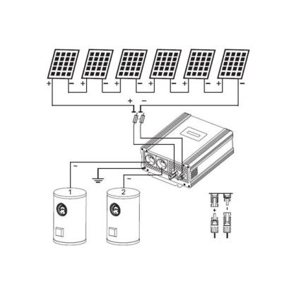 Invertor solar pentru încălzirea apei ECO Solar Boost Evo MPPT-4000 4kW PRO