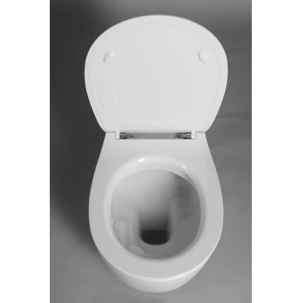 Isvea - Capac WC KAIRO SoftClose, alb