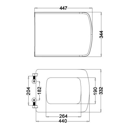 Isvea - Capac WC PURITY SoftClose, alb