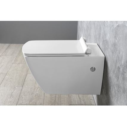 Isvea - Capac WC PURITY SoftClose, alb