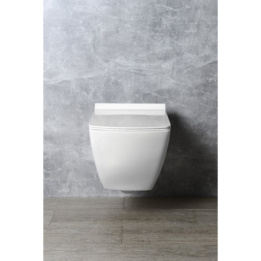 Isvea - Capac WC PURITY SoftClose, alb