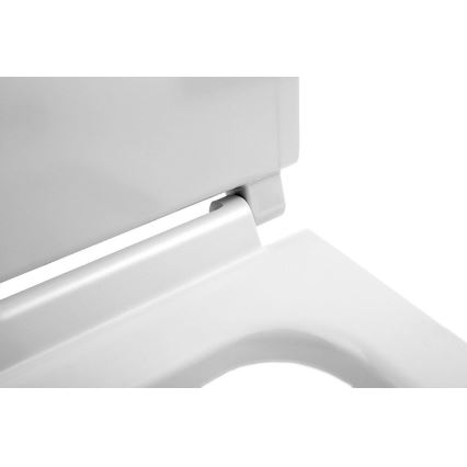 Isvea - Capac WC PURITY SoftClose, alb
