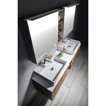 Isvea - Lavoar pentru blat PURITY 50x42 cm ceramică/alb
