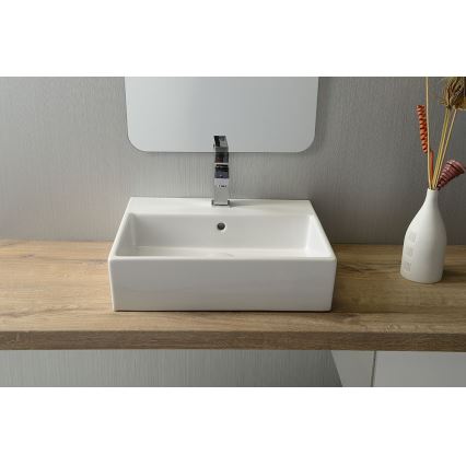 Isvea - Lavoar pentru blat PURITY 50x42 cm ceramică/alb