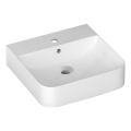 Isvea - Lavoar SOTT AQUA 50x50 cm, montare pe blat/suspendat, ceramică, alb