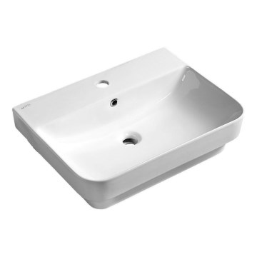 Isvea SOTT AQUA lavoar pentru blat 48x42 cm ceramică/alb