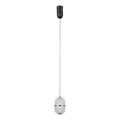 ITALUX ALANI - Lustră suspendată pe cablu LED, 6W, 230V, 3000K, negru/auriu