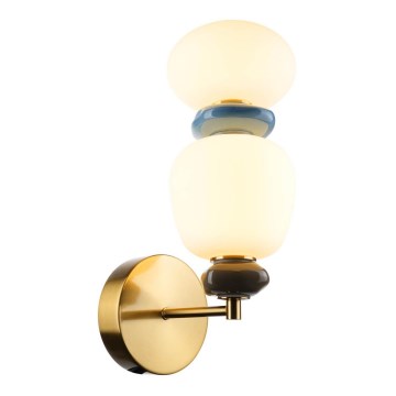 ITALUX - Aplică de perete EVANS LED, 12 W, 230 V, 3000 K, auriu