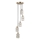 ITALUX - Candelabru pe cablu ALMA 5xE27/40W/230V auriu