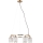 ITALUX - Candelabru suspendat cu cablu SIMONA, 6xE14/40W/230V, auriu