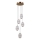 ITALUX - Lustră LED suspendată pe cablu ALANI 5xLED/5,6W/230V 3000K aurie