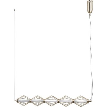 ITALUX - Lustră LED suspendată pe cablu SEVILLA LED/25W/230V 3000K, finisaj auriu