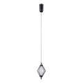 ITALUX - Lustră LED suspendată pe cablu SEVILLA LED/5W/230V 3000K neagră