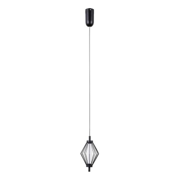 ITALUX - Lustră LED suspendată pe cablu SEVILLA LED/5W/230V 3000K neagră