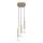 ITALUX - Lustra pe cablu FILANO 3xG9/5W/230V auriu