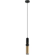 ITALUX - Lustră pe cablu ISIDORA 1xGU10/25W/230V negru/bronz