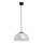 ITALUX - Lustră suspendată cu cablu AINALE 1xG9/7W/230V negru/transparent