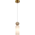 ITALUX - Lustră suspendată pe cablu SANTOS 1xG9/40W/230V aurie