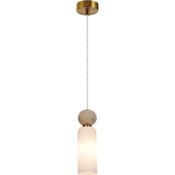 ITALUX - Lustră suspendată pe cablu SANTOS 1xG9/40W/230V aurie