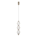 ITALUX - Lustră suspendată pe cablu SEVILLA LED/15W/230V 3000K, aurie