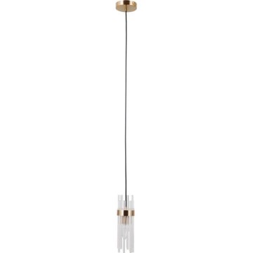 ITALUX - Lustră suspendată pe cablu TARASO 1xE14/40W/230V auriu