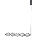 ITALUX - Lustru LED pe cablu SEVILLA LED/25W/230V 3000K negru