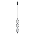 ITALUX - Lustru LED suspendat SEVILLA LED/15W/230V 3000K negru