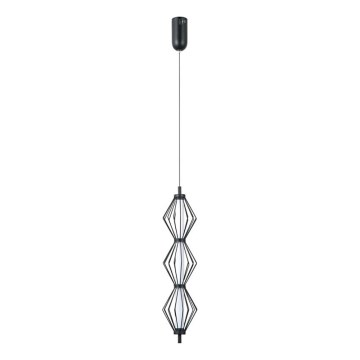 ITALUX - Lustru LED suspendat SEVILLA LED/15W/230V 3000K negru