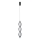 ITALUX - Lustru LED suspendat SEVILLA LED/15W/230V 3000K negru