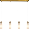 ITALUX - Lustru suspendat pe cablu SANTOS 4xG9/40W/230V, auriu