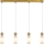 ITALUX - Lustru suspendat pe cablu SANTOS 4xG9/40W/230V, auriu