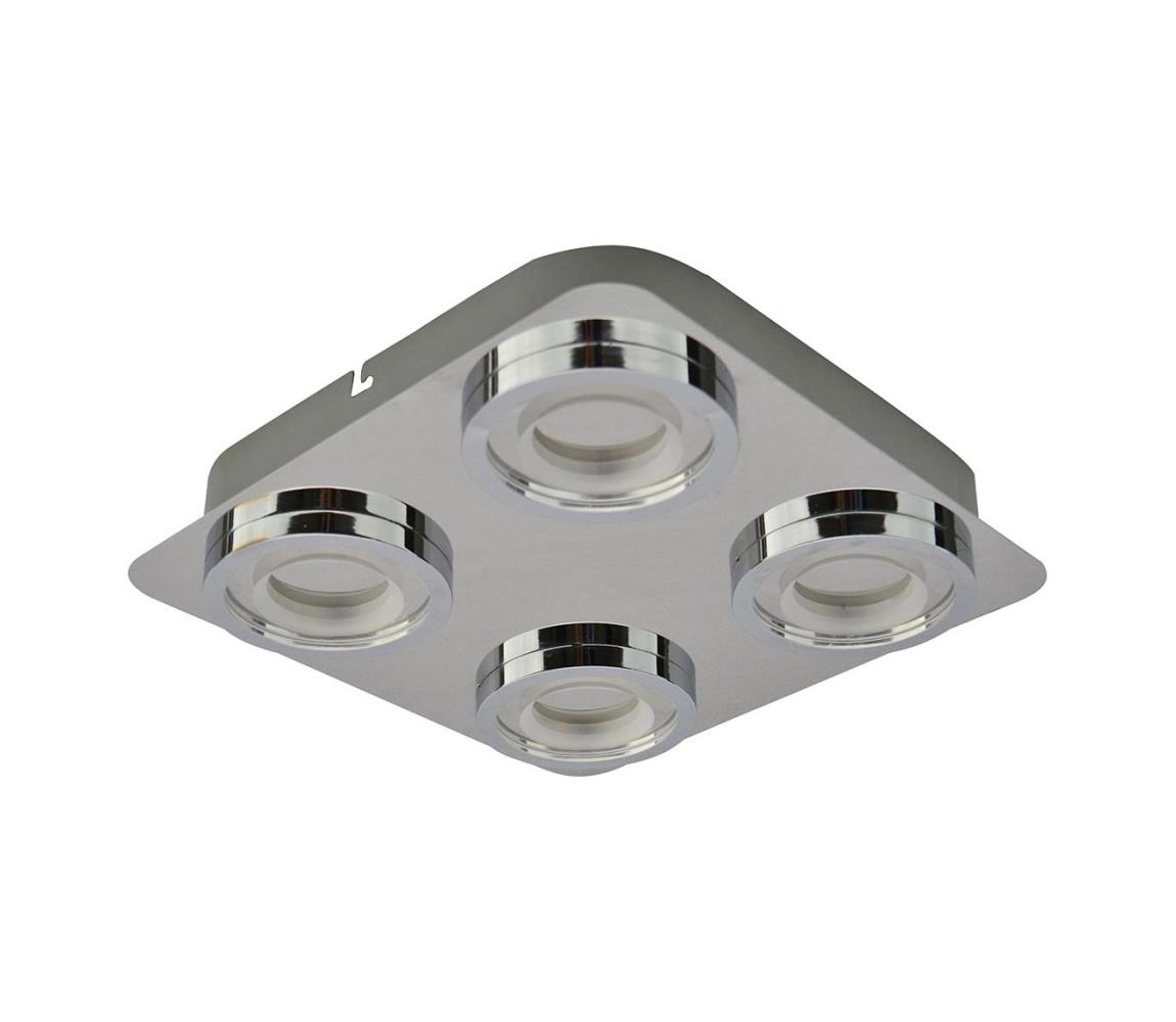 ITALUX MB14187-04A CH - Plafonieră LED AURORE 4xLED/5W/230V