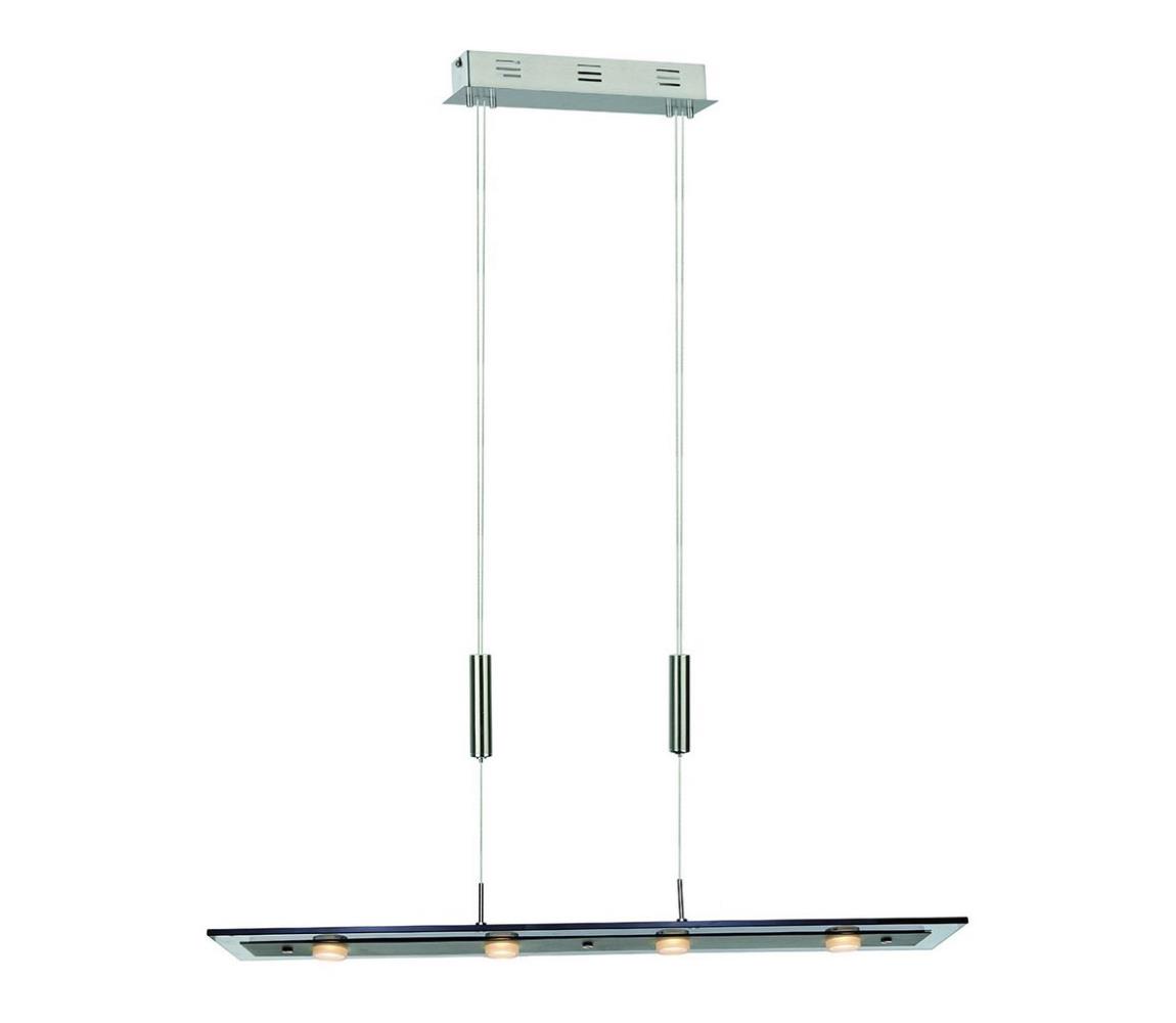 ITALUX P0795A SMOKY - Lustră LED pe cablu SAVIO 4xLED/5W/230V