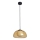 ITALUX - Pendul pe cablu AINALE 1xG9/7W/230V negru/maro fumuriu