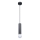 ITALUX - Pendul pe cablu MACERA 1xE27/40W/230V negru
