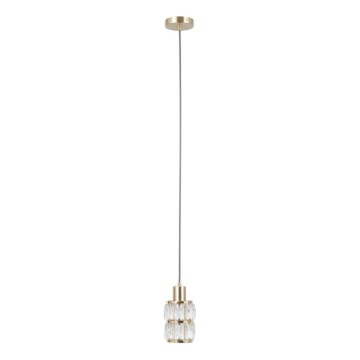 ITALUX - Pendul suspendat pe cablu ALMA 1xE27/40W/230V, auriu